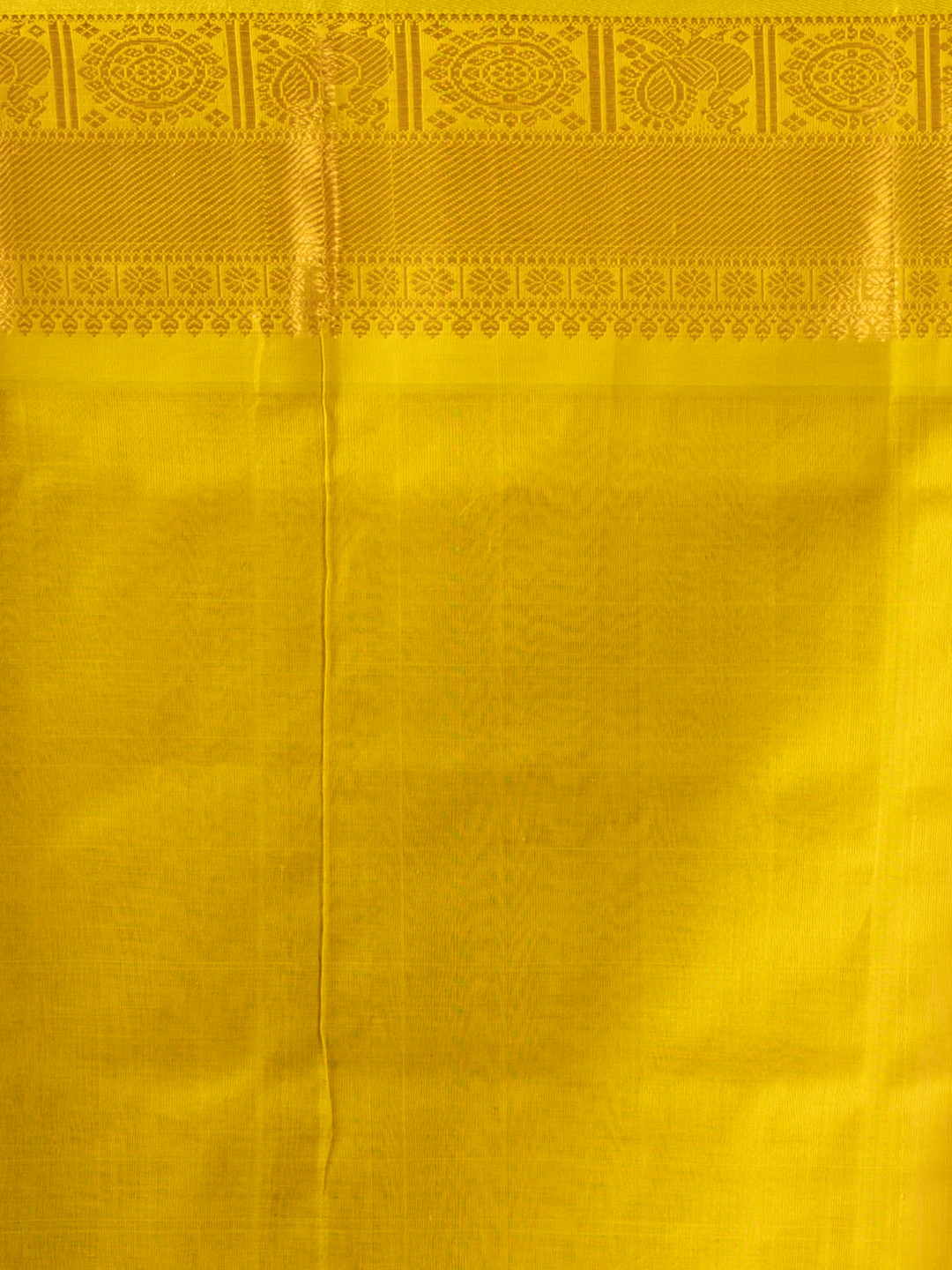 Handloom Korvai Silk Cotton Saree | Deep Maroon