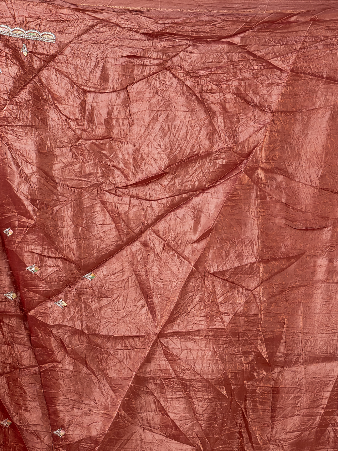 Fancy Blended Saree | Dusty Rose