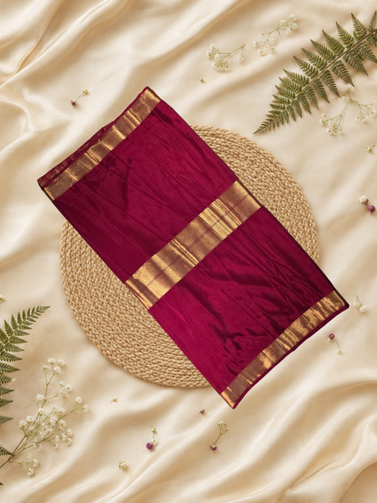 Classic Mysore Silk Saree | mustard yellow
