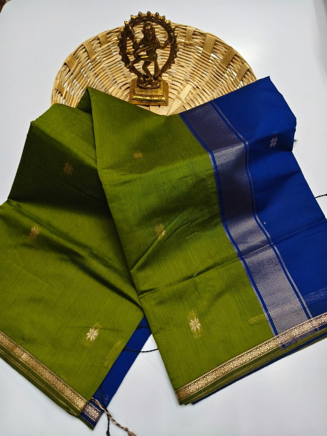 Maheshwari Silk Cotton Saree – Festive Elegance |