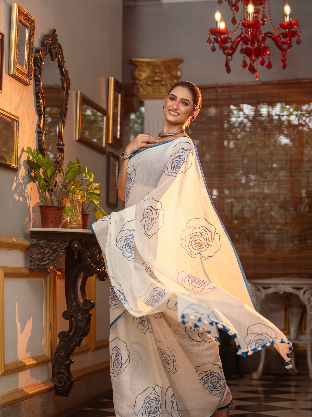Black Handloom cotton-051