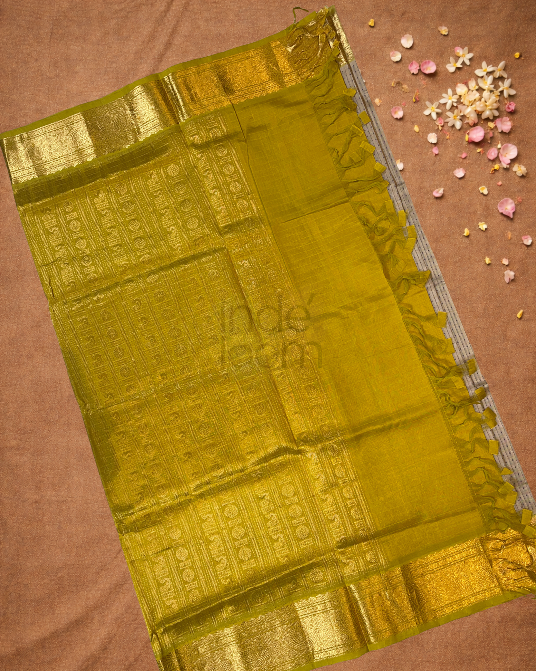 Handloom Handloom Silk Cotton Saree | Silver Grey