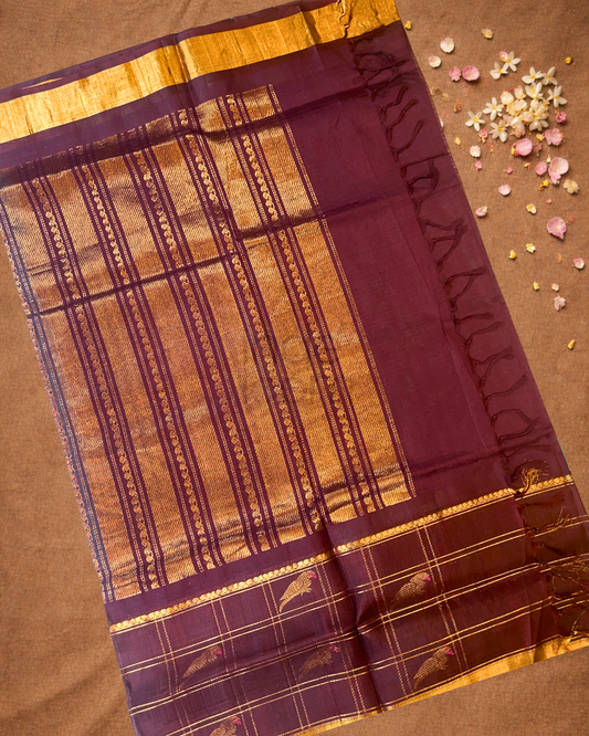 Handloom Handloom Silk Cotton Saree | Turquoise Teal
