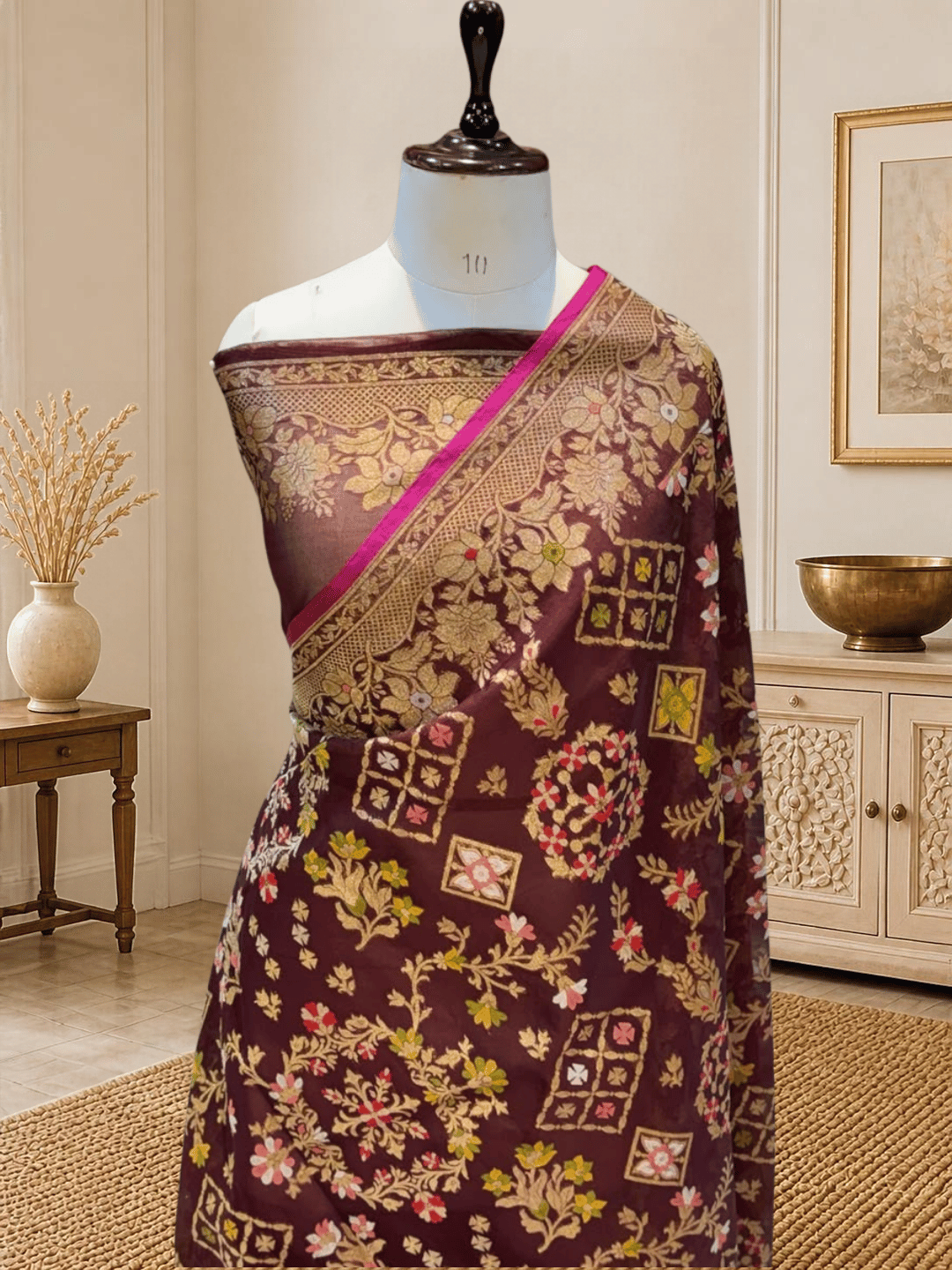 Exclusive Benarasi Silk Saree | Red