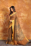 DESIGNER KOTA AJRAKH SAREE - 004 - indeloom