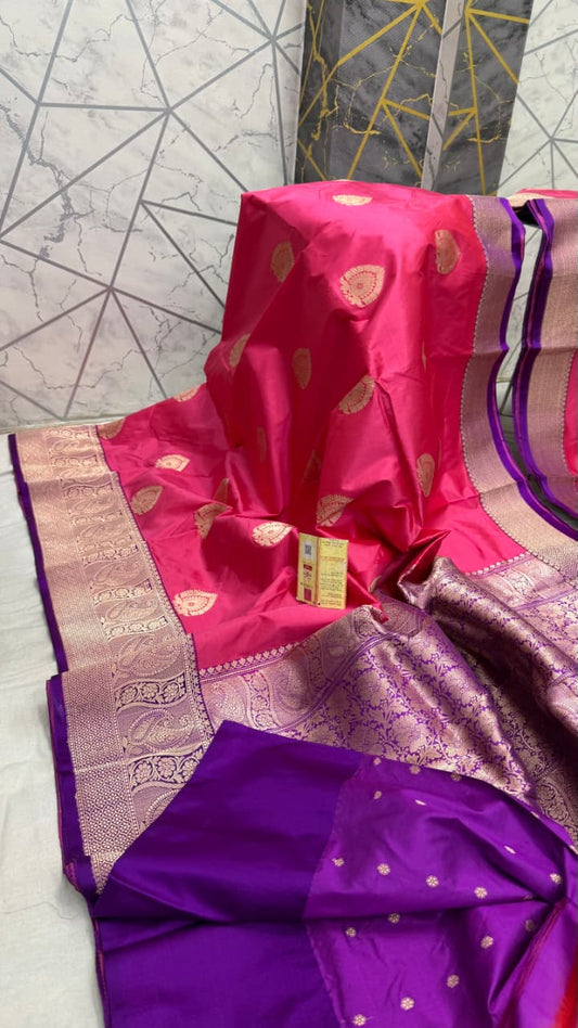 Handloom Benarasi Saree With - 018