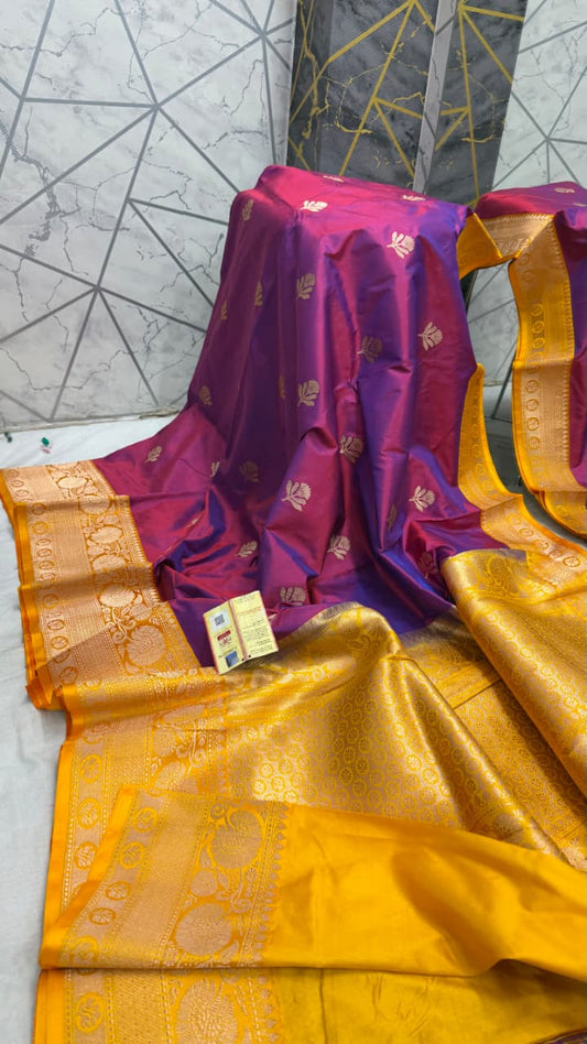 Handloom Benarasi Saree With - 020