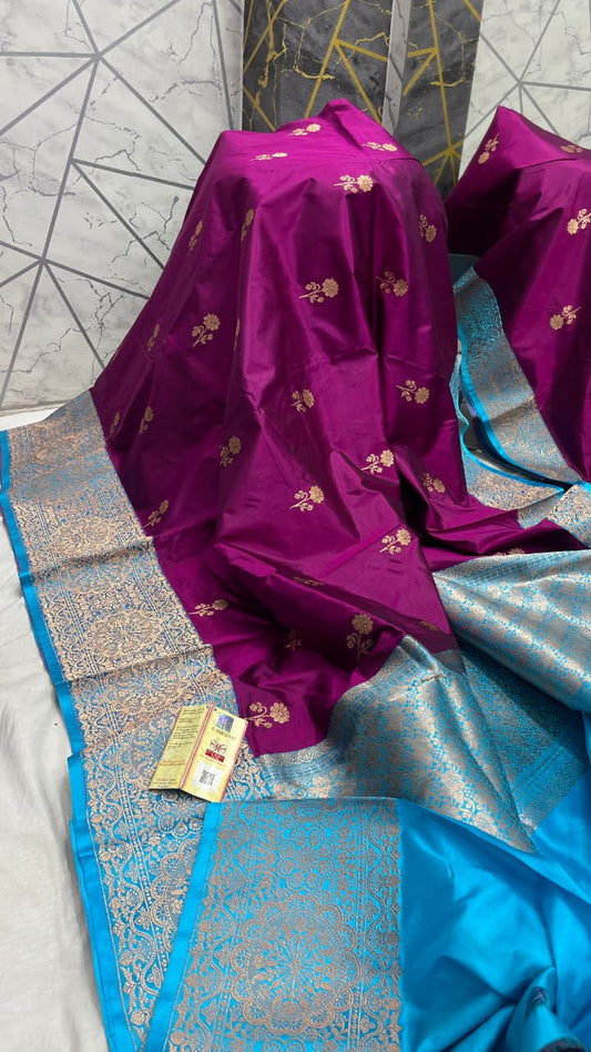 Handloom Benarasi Saree With - 007