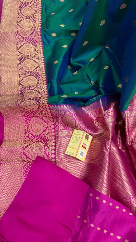 Handloom Benarasi Saree With - 012