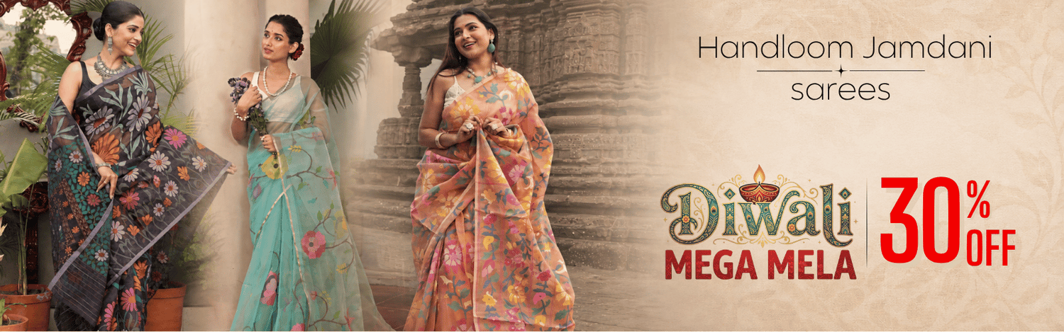 Handwoven Jamdani Sarees