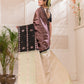 Silk Mark Certified Handloom Kanjivaram Silk Saree  |  Wine Red
