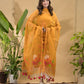 Turmeric Orange Jamdani 2-Piece Set Kurti & Dupatta (UNSTITCHED) -757