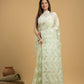 Light Green Jamdani Saree - 052