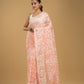 Cotton Silk Jamdani Saree With Light Pink - 023
