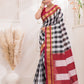 Ilkal Mercerized Cotton Saree with Maroon & Zari Border - 030
