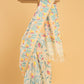 Hand Made Jamdani Saree With Lace White - 046
