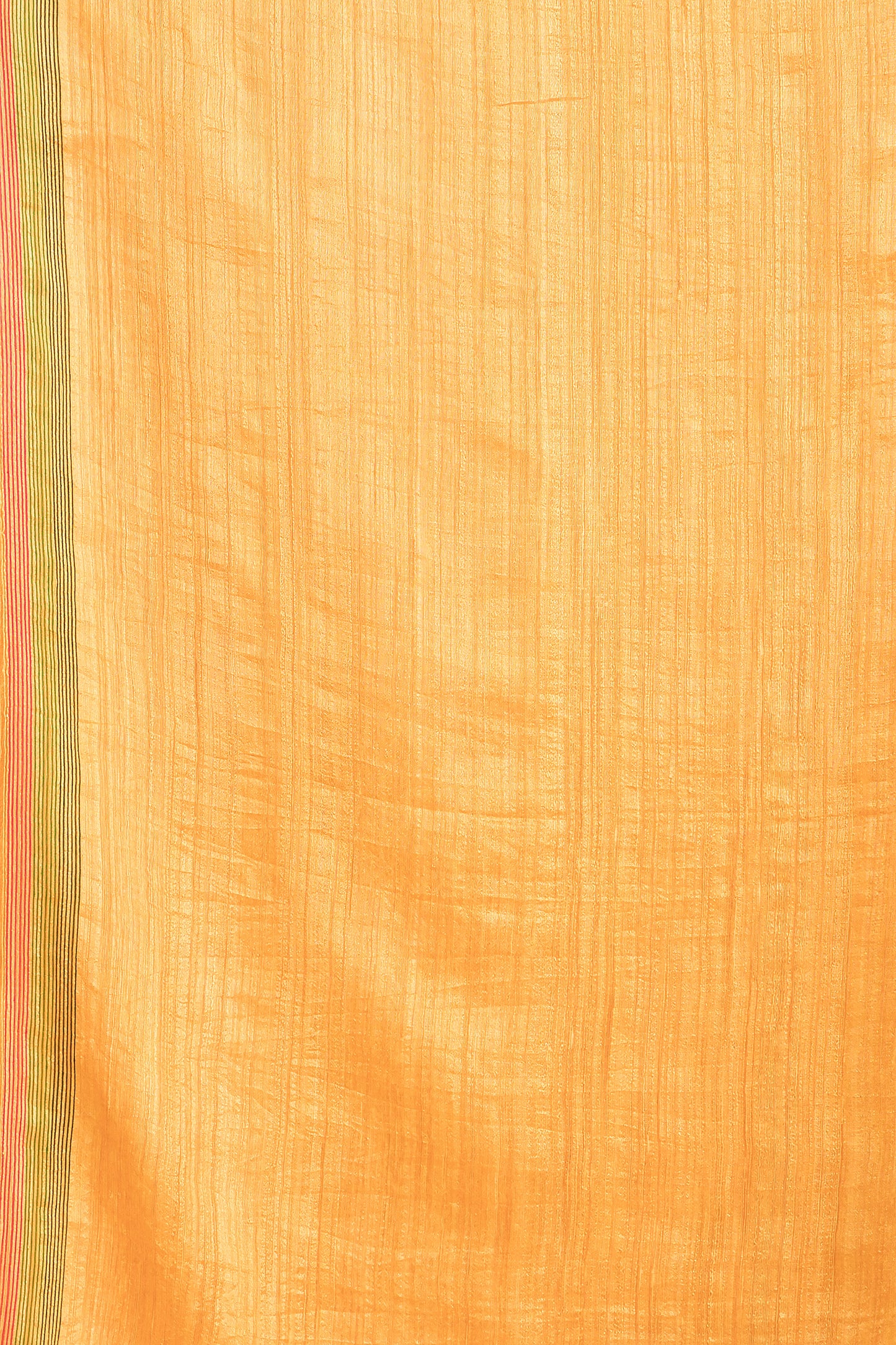 Hand Made Jamdani Saree With Mustard Yellow - 075