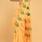 Hand Made Jamdani Saree With Mustard Yellow - 075