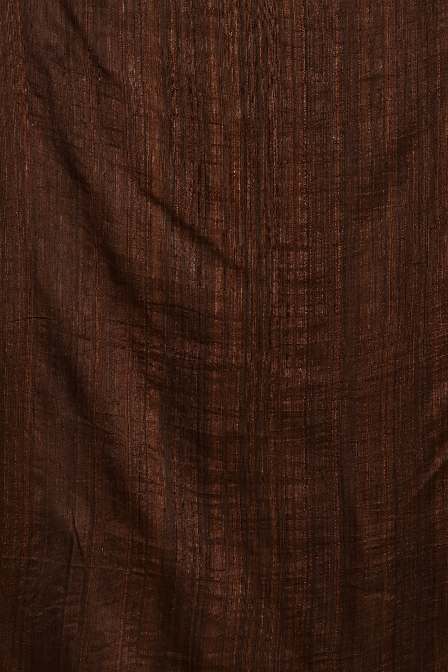 Hand Made Jamdani Saree With Umber Brown - 077