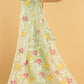 Hand Made Jamdani Saree With Corn Yellow - 070