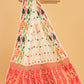 Hand Made Jamdani Saree With Shell White - 084