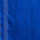 Hand Made Jamdani Saree With Berry Blue - 089