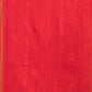 Hand Made Jamdani Saree With Imperial Red - 090