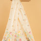 Hand Made Jamdani Saree With Shell White - 040