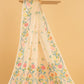 Hand Made Jamdani Saree With Cream White - 066