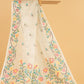 Hand Made Jamdani Saree With Linen White - 065