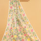 Hand Made Jamdani Saree With Bone White - 062