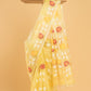 Hand Made Jamdani Saree With Lemon Yellow - 058