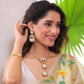 Beige Pure Hand Made Jamdani Saree - 096