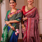 Ilkal Saree in Pink and White stripes - 005