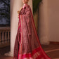 Ilkal Saree in Pink and White stripes - 005