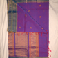 Kanchi Cotton|Dual Tone Purple & Aqua Green/ Blue