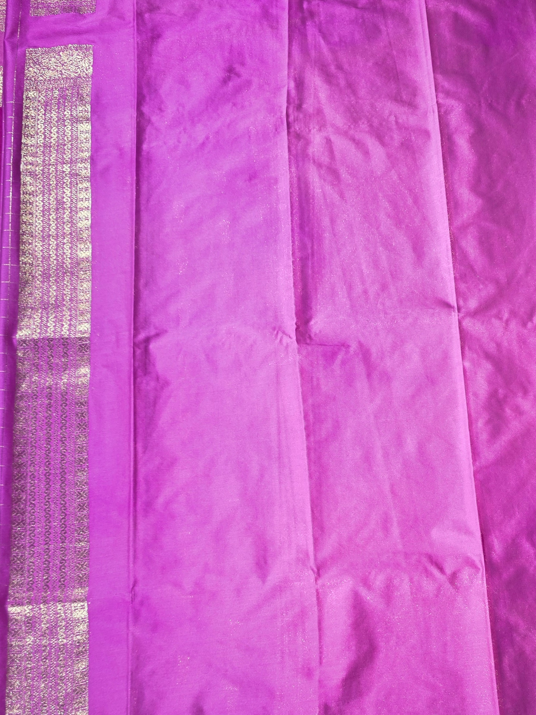Classic Mysore Silk Saree  |  Magenta