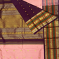 Handwoven Pure Gadwal Silk Saree  | Pink