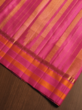 Silk Mark Certified Handloom Kanjivaram Silk Saree  |  Grape Purple