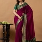 Classic Mysore Semi Silk Saree | Berry Magenta