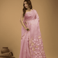 Jamdani Saree With Light Pink - 051 - indeloom