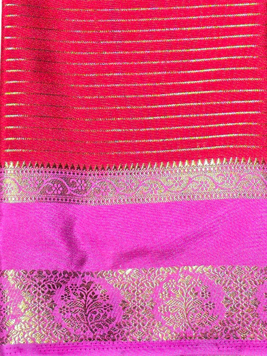 Classic Mysore Silk Saree  |  Red