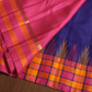 Silk Mark Certified Handloom Kanjivaram Silk Saree  |  Grape Purple