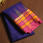 Silk Mark Certified Handloom Kanjivaram Silk Saree  |  Grape Purple