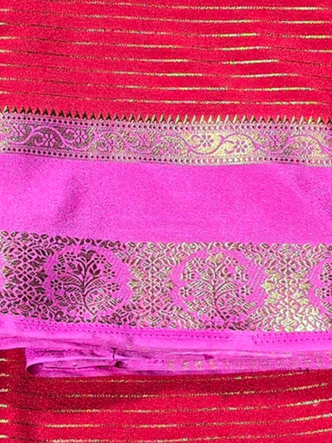 Classic Mysore Silk Saree  |  Red