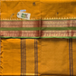 Kanchi Cotton|Mustard Yellow & Leaf green/ Brick red