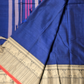 Narayanpet Cotton Saree - Blue