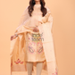 Light Brown Tussar 2-Piece Set Kurti & Dupatta (UNSTITCHED) - 064