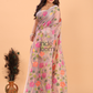 Silk Jamdani Saree With Blush Pink - 147