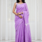 Maheshwari Silk Cotton Saree – Festive Elegance | Lilac Purple